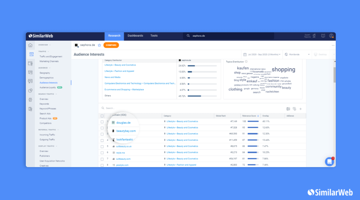 Audience analysis Tool