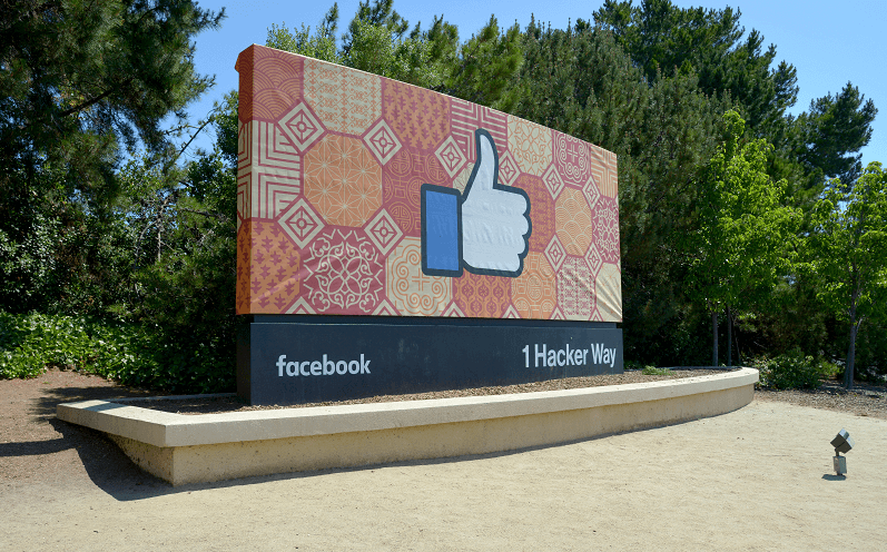 Facebook HQ, 1 Hacker Way, Menlo Park, California (Source: Unsplash)