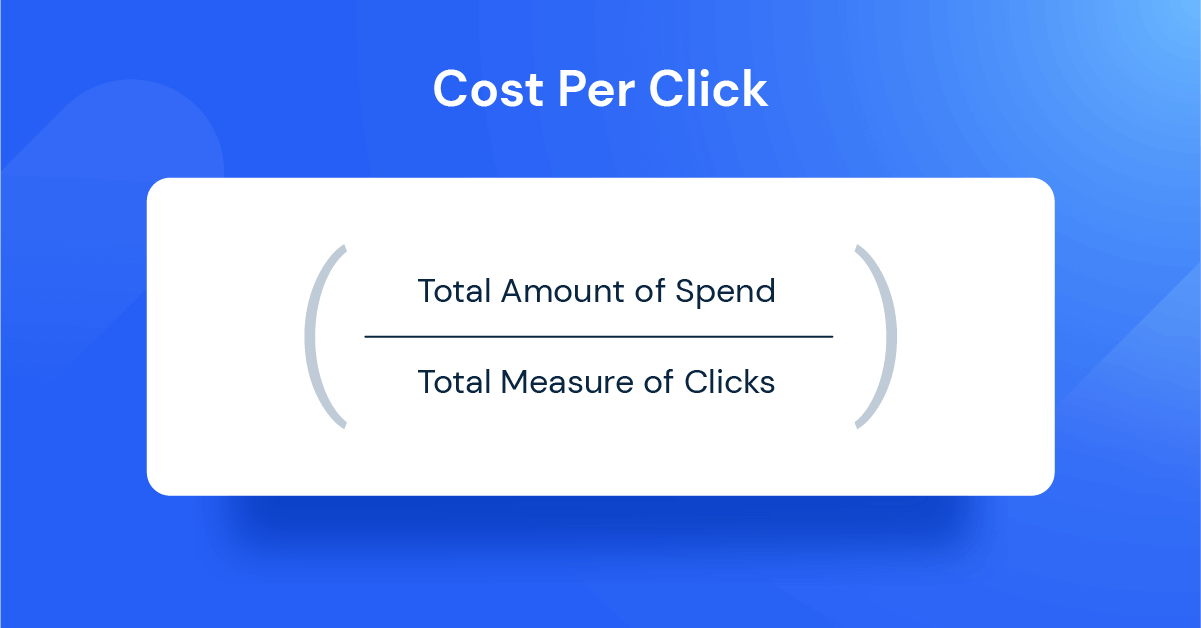 cost per click forumla