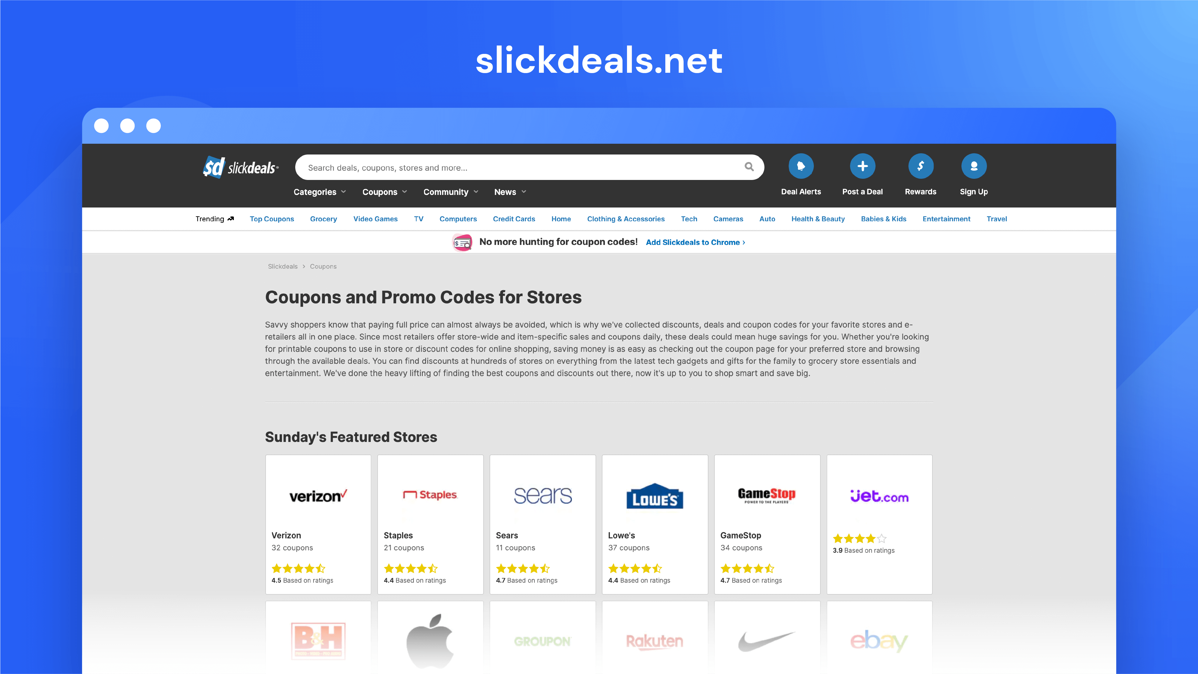 Slickdeals Coupons