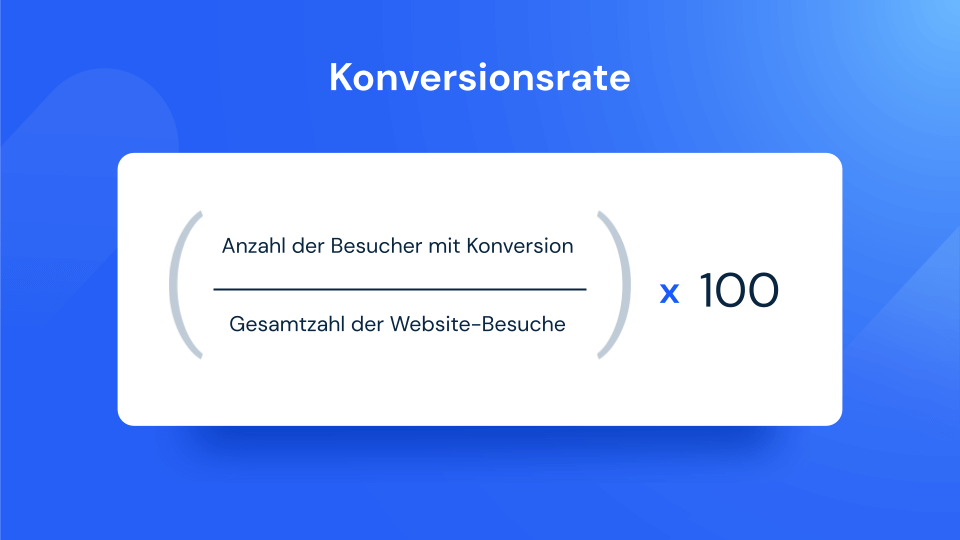 Conversion Rate Formel