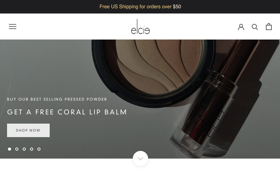 Домашняя страница Elci Cosmetics