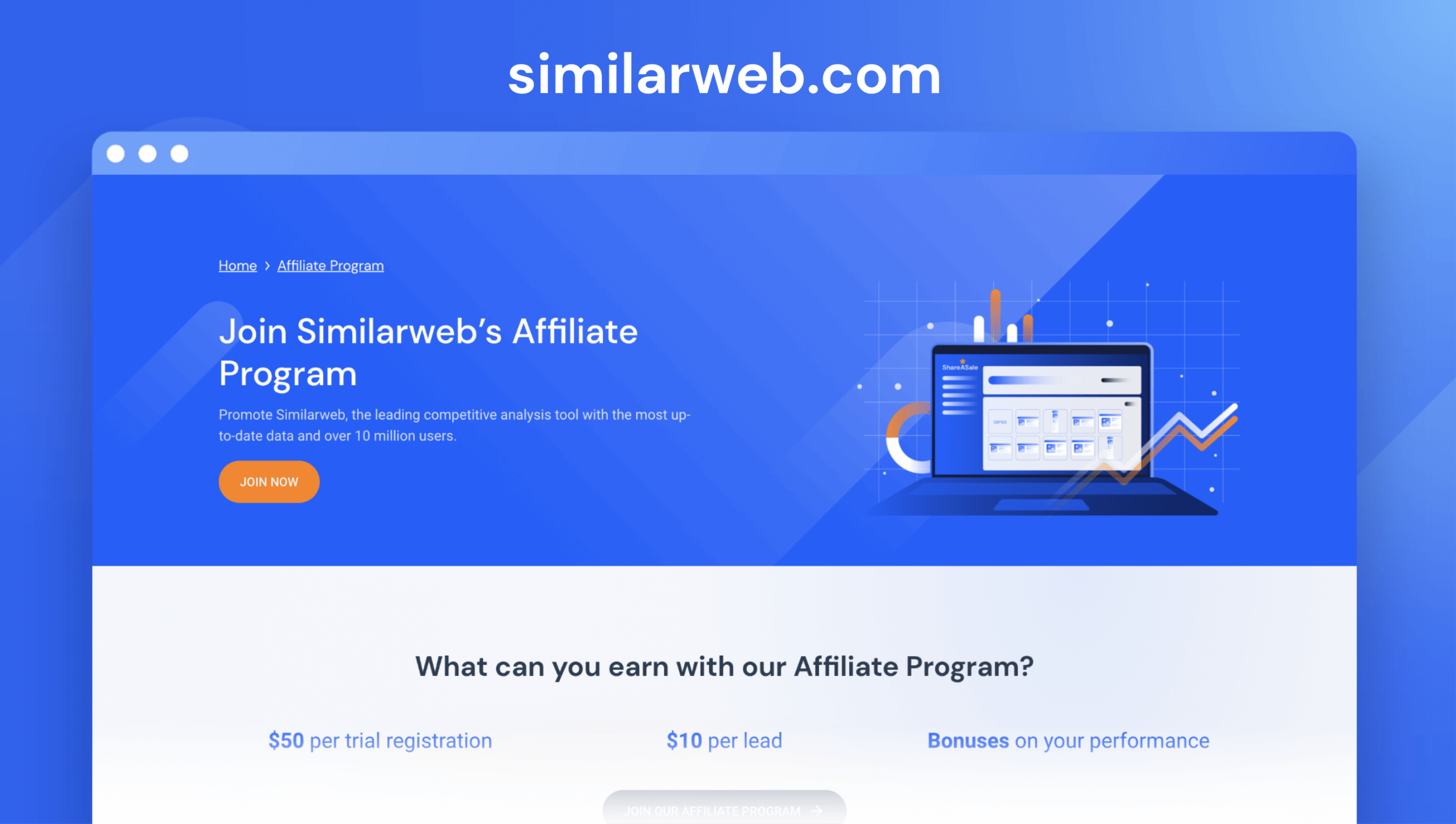 Similarweb Partnerprogramm für Affiliate Marketing