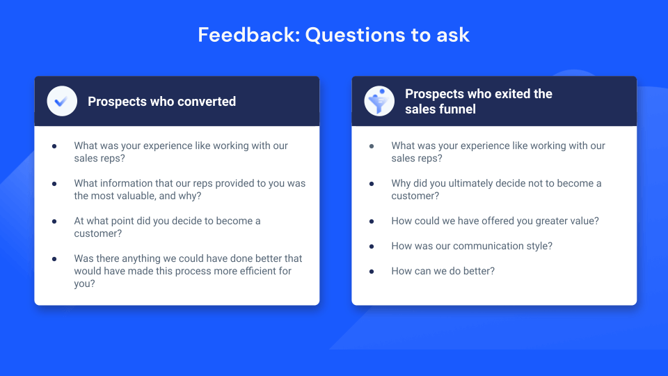 Feedback: Questions to ask