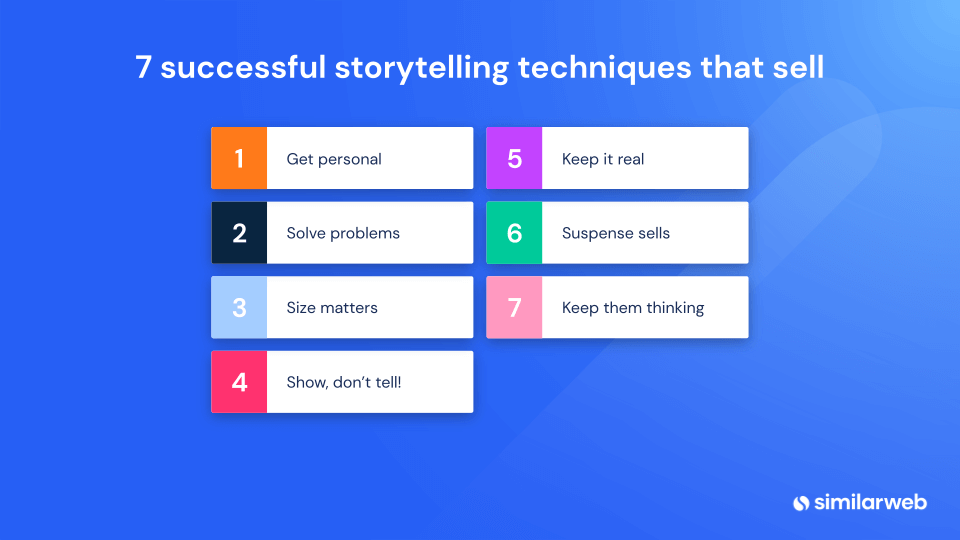 7 storytelling techniques that drive sales