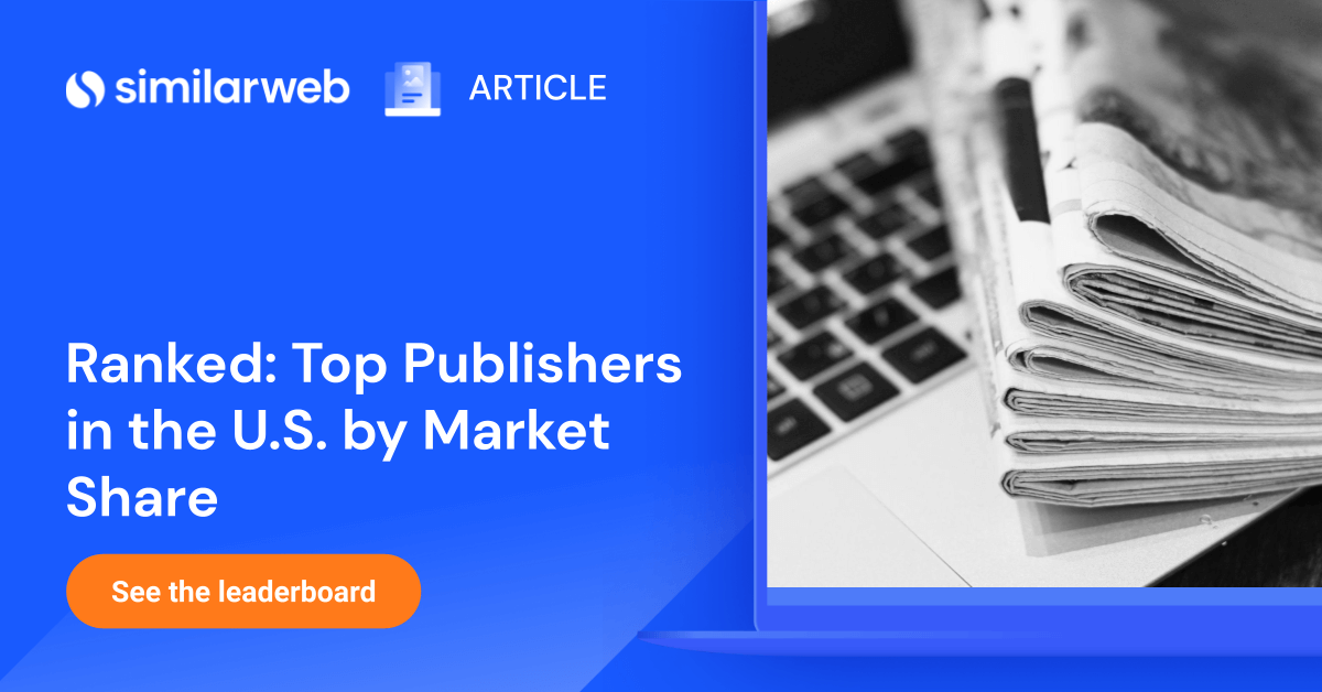 Top Websites Leaderboard for web publisher ranking - Newswhip