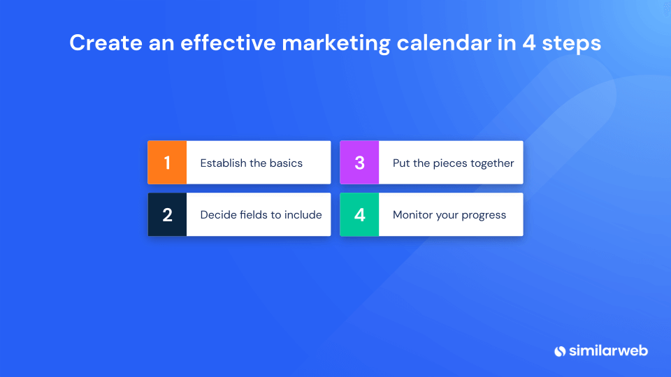 How to create a marketing calendar