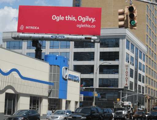 Ogilvy ABM campaign billboard ad