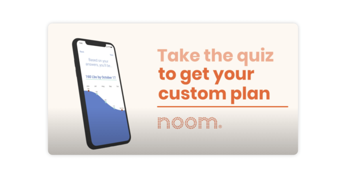 Take the quiz to get your custom plan.