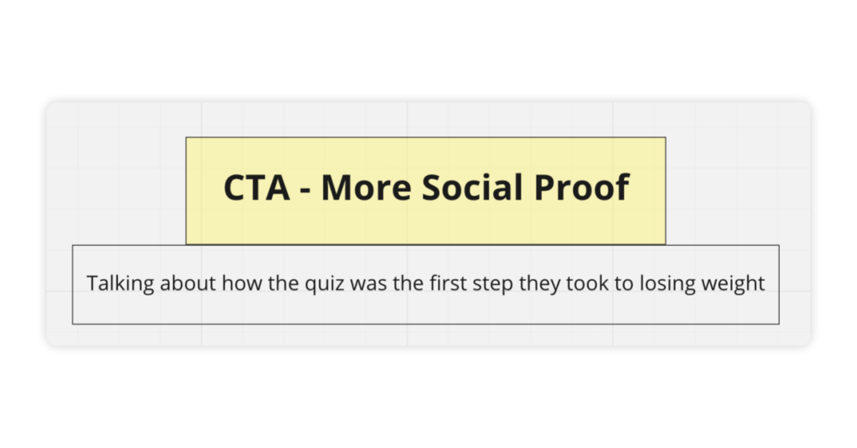 CTA - More social proof.