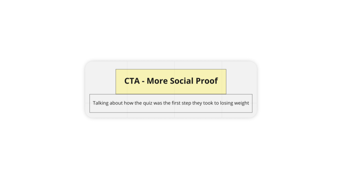 CTA - More social proof.