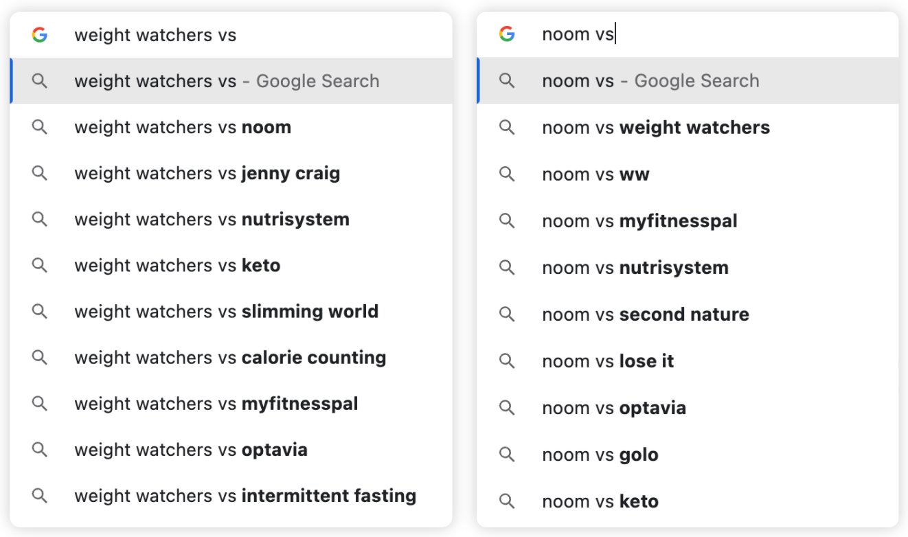 Technique to grab possibilities from Google’s search auto-populate.