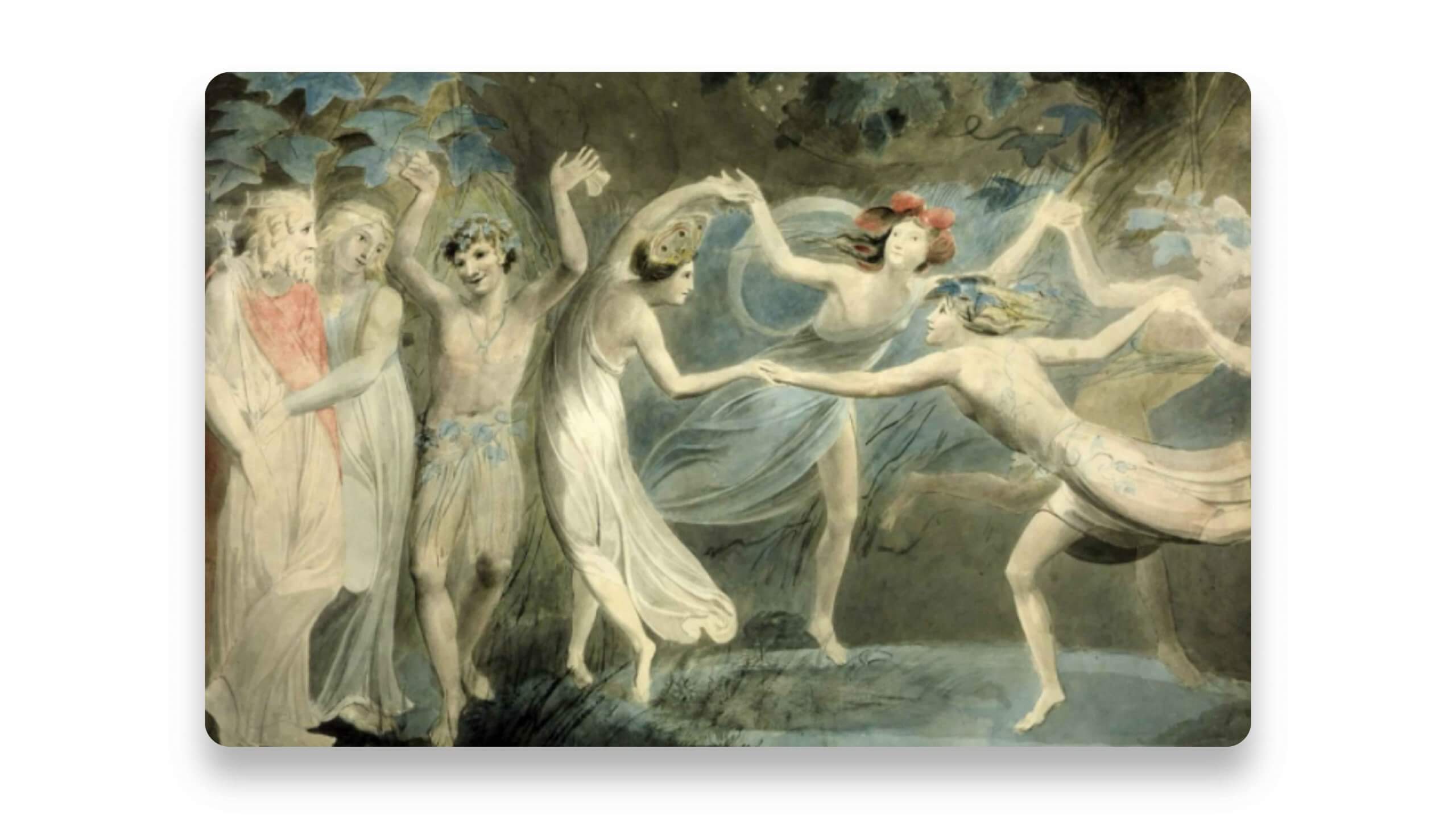 An example of a classic comedy: A Midsummer Night’s Dream.