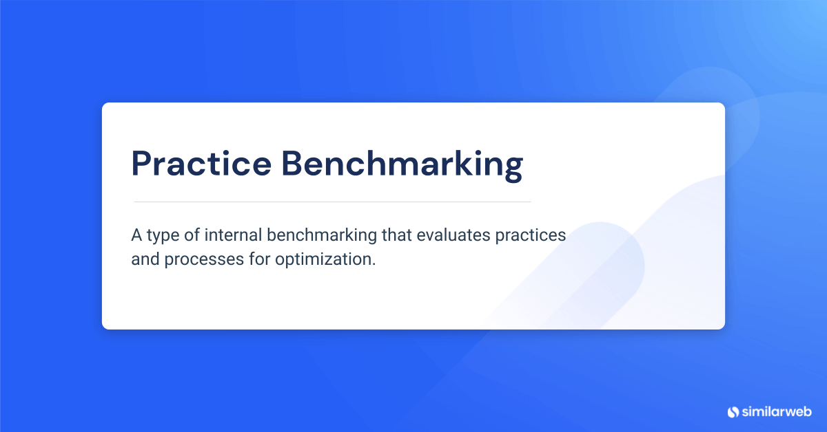 Definition for practice benchmarking.