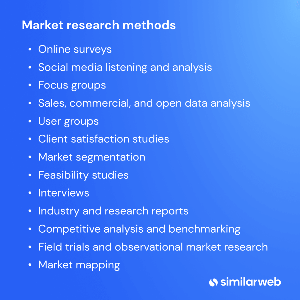 Market Research Tips From The Experts | Similarweb