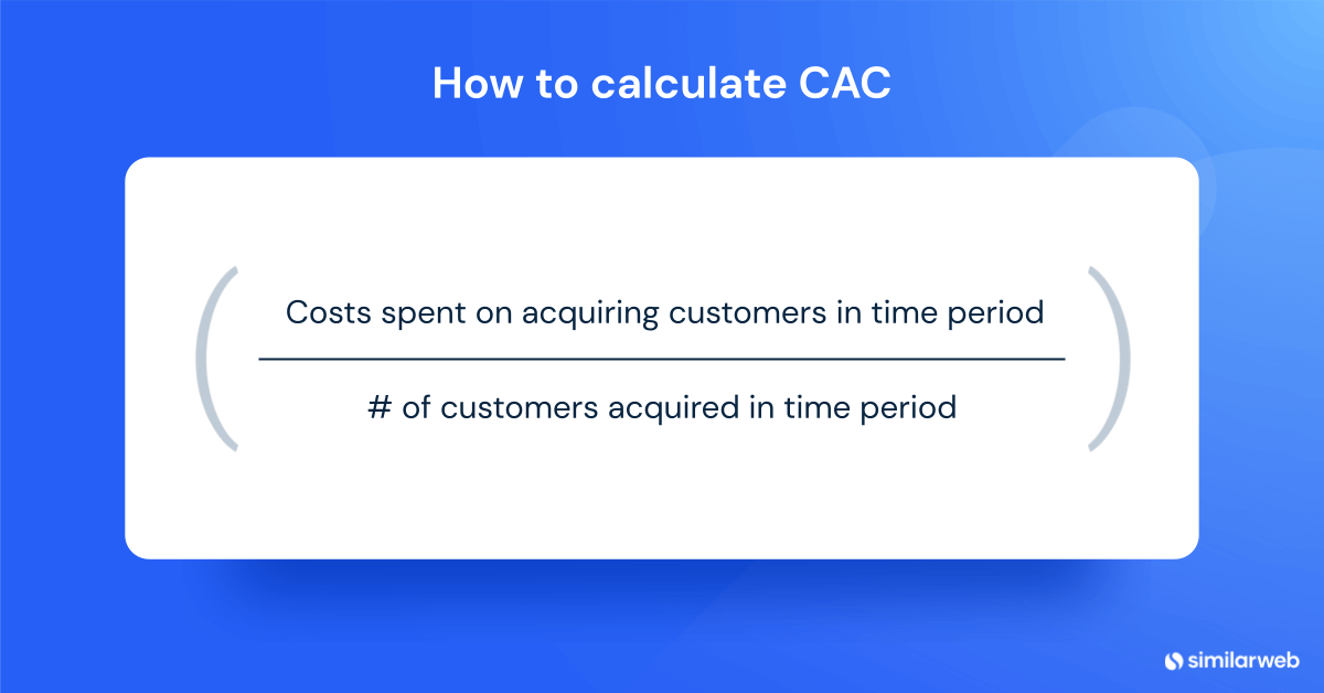 customer acquisition cost formula