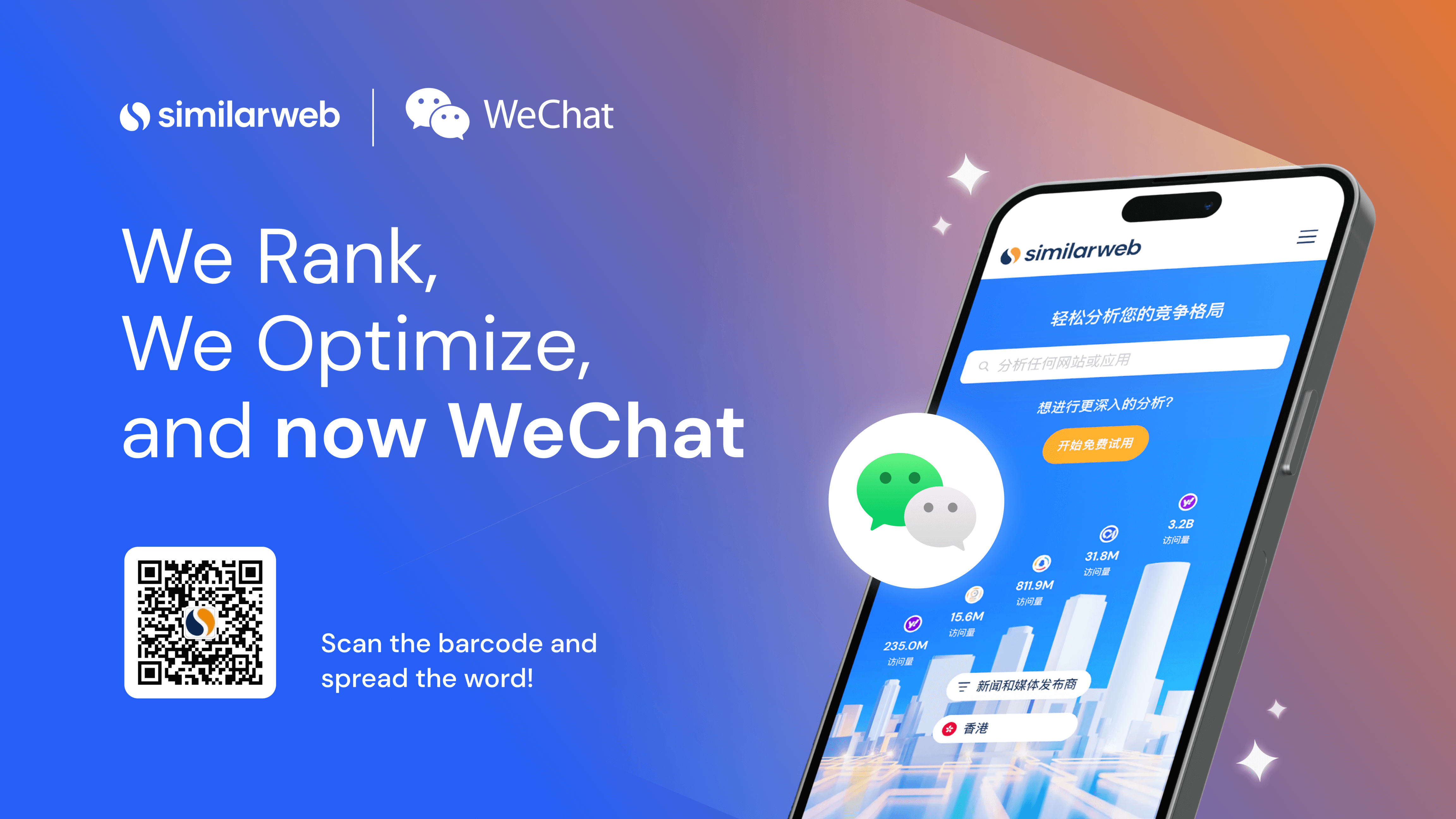 Similarweb Launches Official WeChat Account