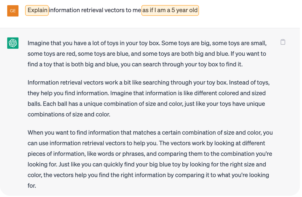 vectors explained by ChatGPT