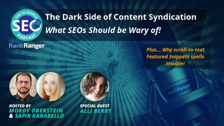 In Search Podcast: The Hidden World of Content Syndication for SEO Revealed!