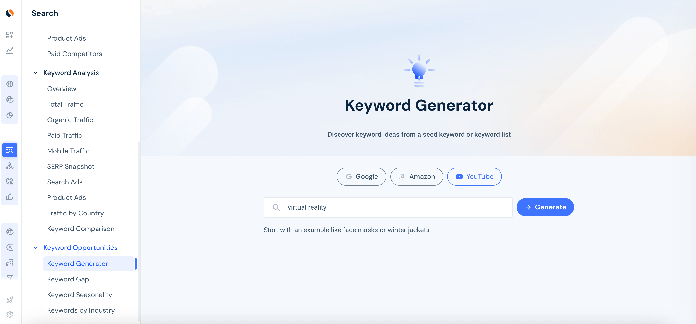 youtube keyword generator