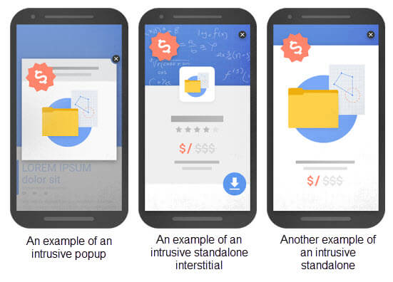 Google has rolled out its intrusive interstitial penalty on mobile