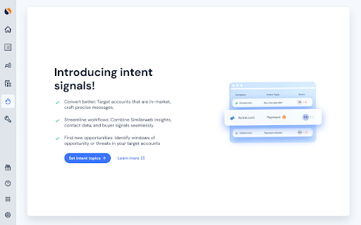 introducing intent signals