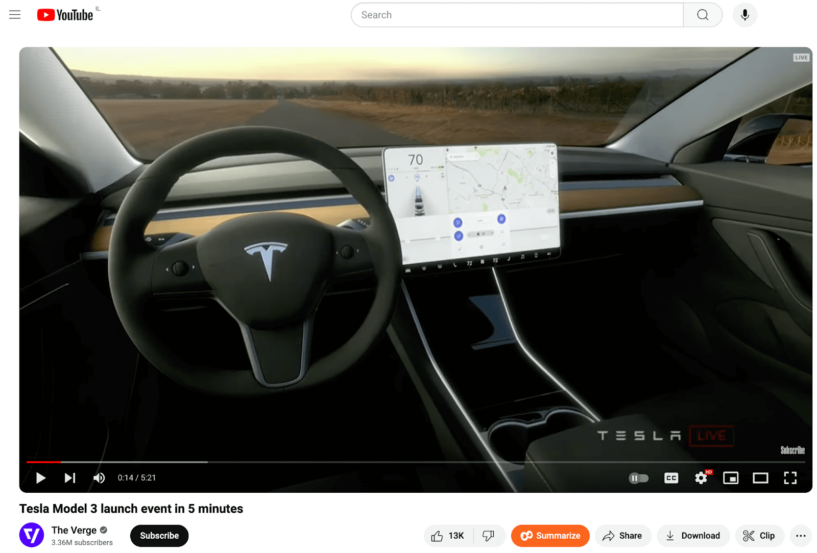 Tesla model 3 launch