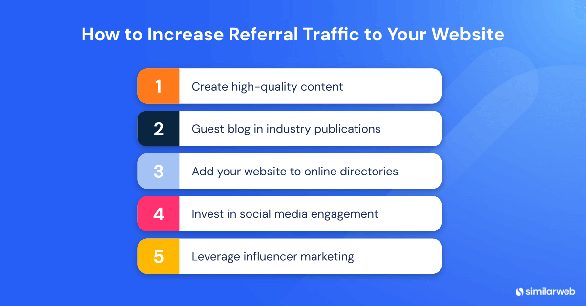 how to increase referral traffic