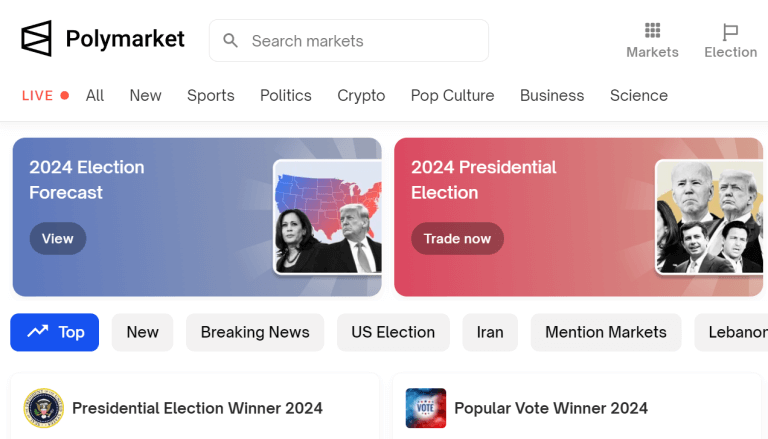 Polymarket Traffic Surges as US Election Approaches