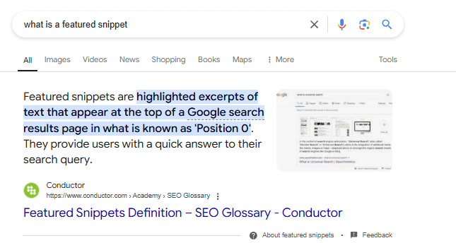 Featured Snippet