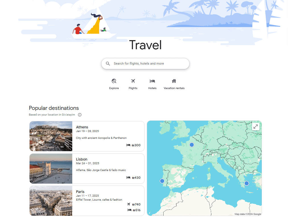 Google Travel