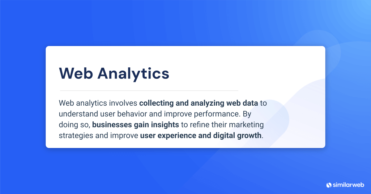 define web analytics