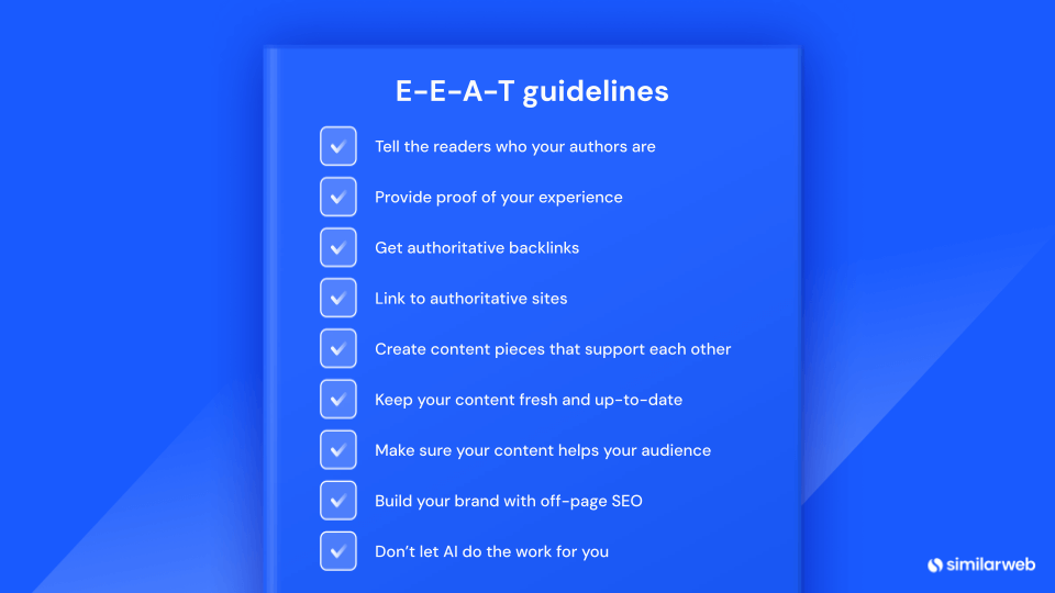 e-e-a-t guidelines