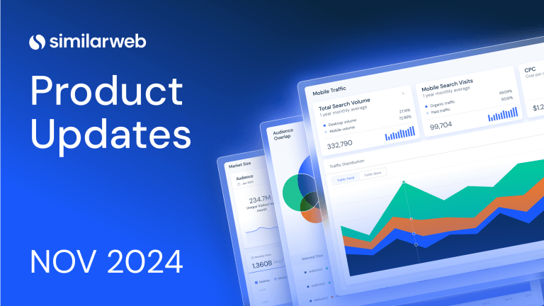 Similarweb Product Updates: The November 2024 Edition