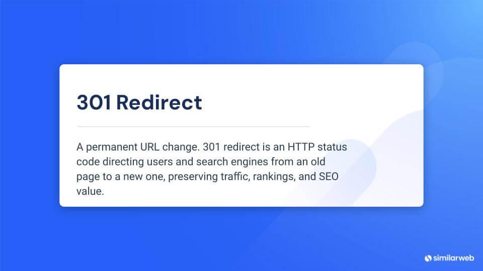 what is 301 redirect