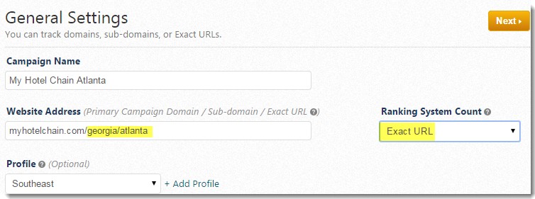 Sub-Directory Rank Tracking