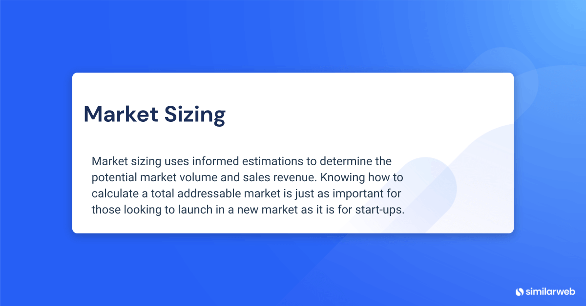 Market Sizing Measuring Your TAM SAM And SOM Similarweb