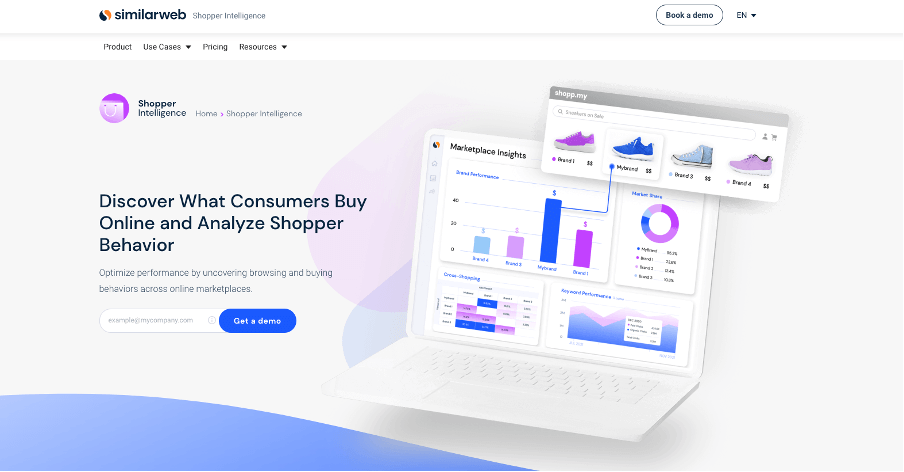 Similarweb shopper intelligence platform