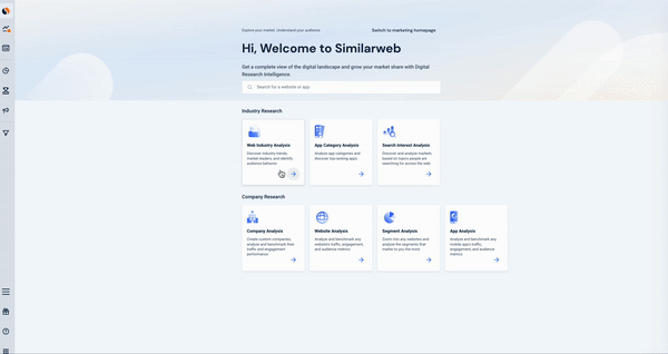 industry leader with similarweb