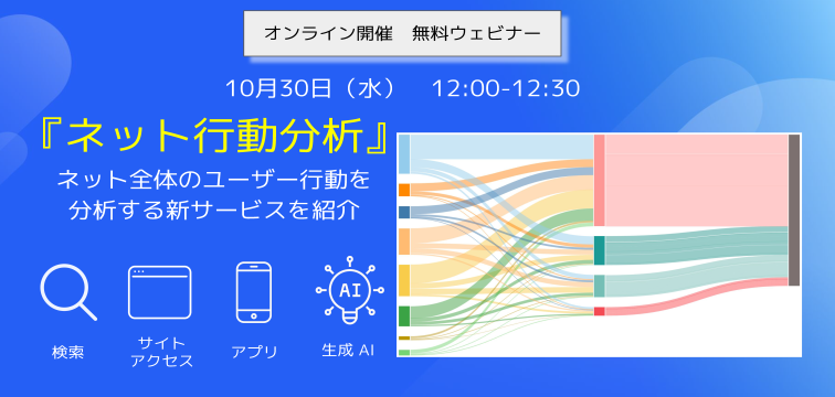 Similarweb新サービス紹介　『ネット行動分析』とは？