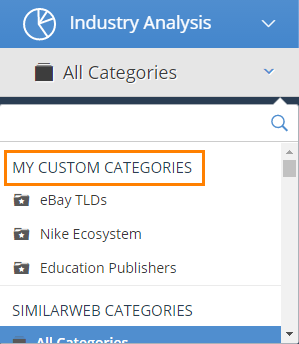 create custom categories